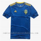 camiseta Suecia segunda equipacion 2018 tailandia